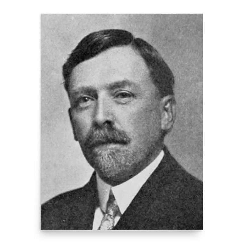 Frank Bursley Taylor poster print, in size 18x24 inches.