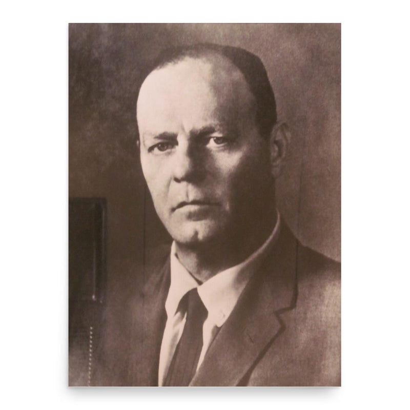 Frank Burton Ellis poster print, in size 18x24 inches.