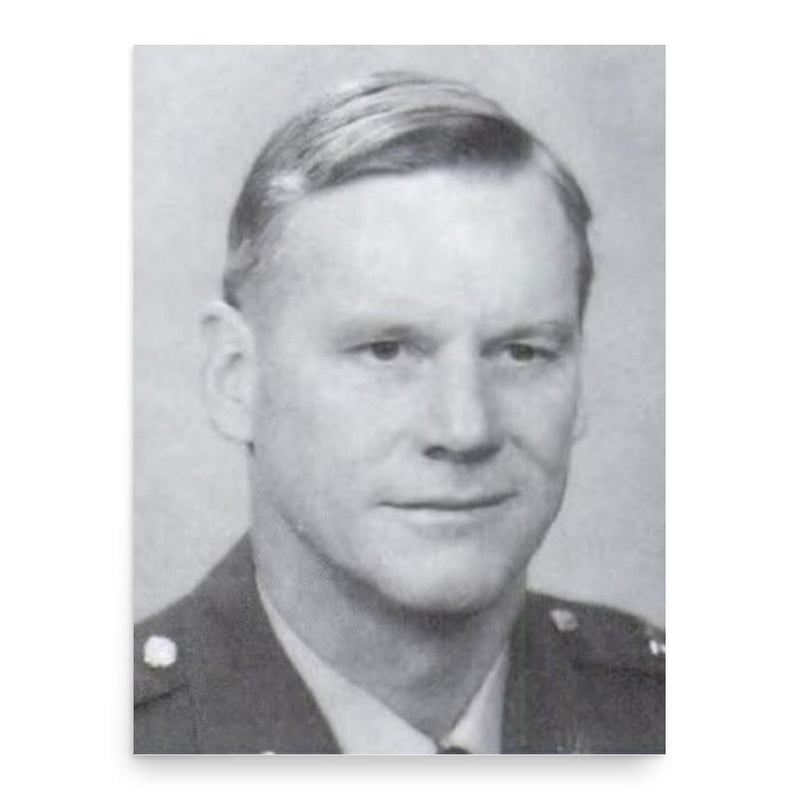 Frank Butner Clay poster print, in size 18x24 inches.