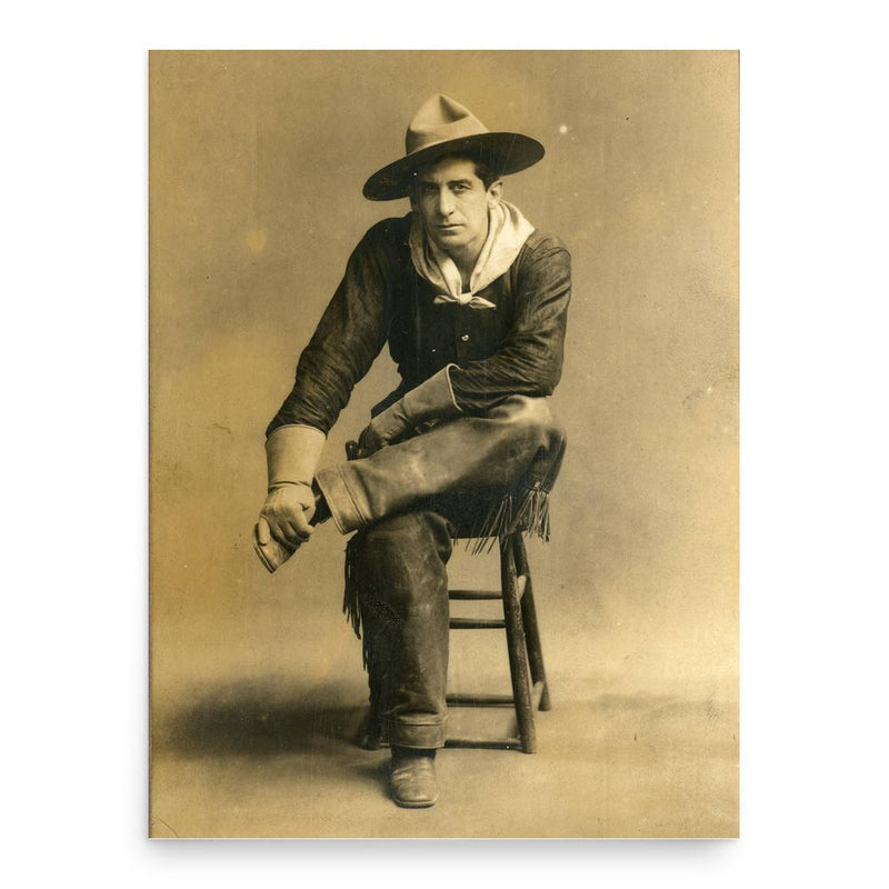 Frank Campeau poster print, in size 18x24 inches.