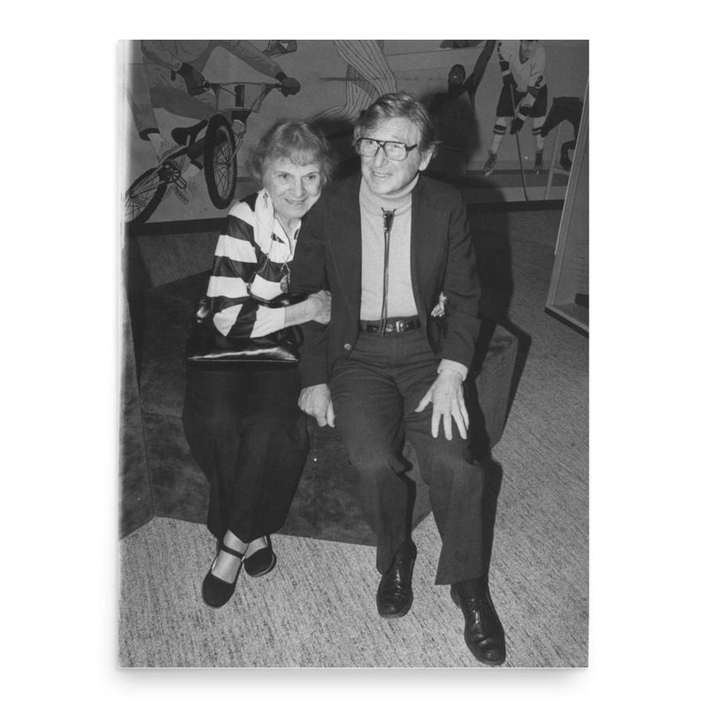 Frank Caplan poster print, in size 18x24 inches.