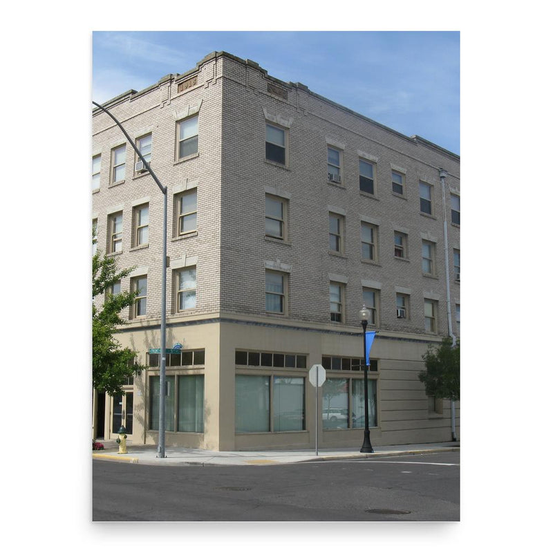 Frank Chamberlain Clark poster print, in size 18x24 inches.