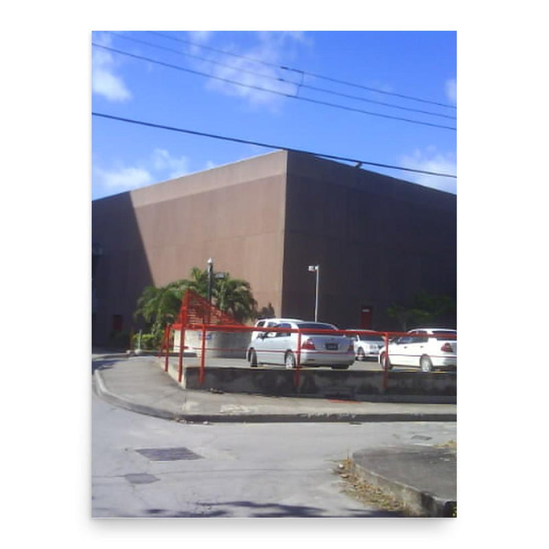 Frank Collymore poster print, in size 18x24 inches.