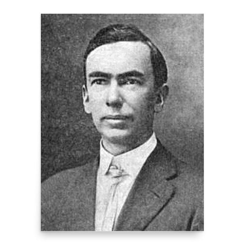 Frank Conrad poster print, in size 18x24 inches.