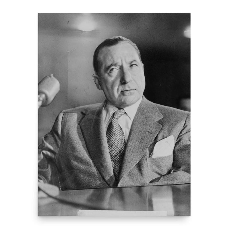 Frank Costello poster print, in size 18x24 inches.