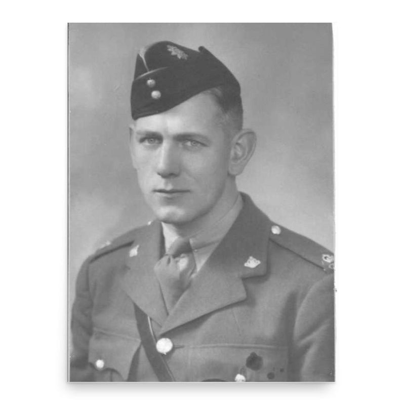 Frank Courtney poster print, in size 18x24 inches.