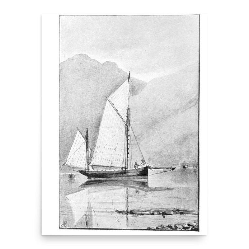 Frank Cowper poster print, in size 18x24 inches.