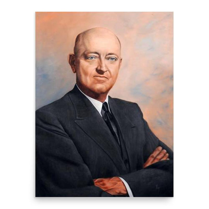 Frank Crowe poster print, in size 18x24 inches.