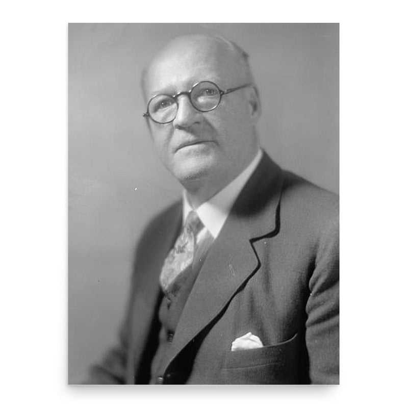 Frank Crowther poster print, in size 18x24 inches.