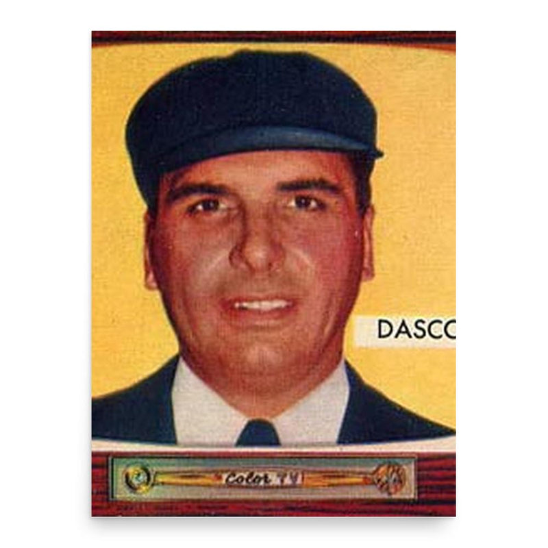 Frank Dascoli poster print, in size 18x24 inches.