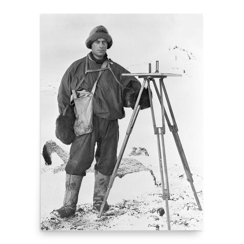 Frank Debenham poster print, in size 18x24 inches.