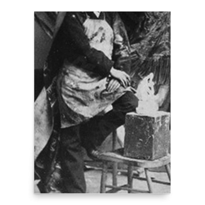 Frank Dengler poster print, in size 18x24 inches.