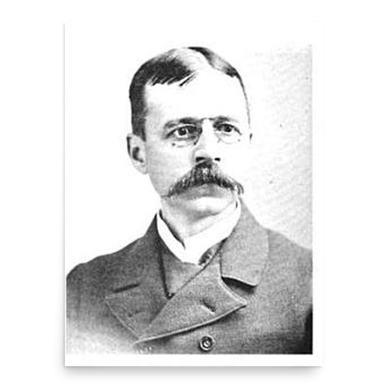 Frank Dunklee Currier poster print, in size 18x24 inches.