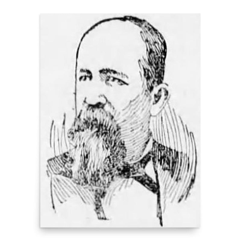 Frank Eckels Beltzhoover poster print, in size 18x24 inches.