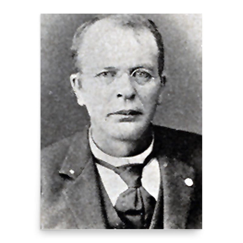 Frank Eddy poster print, in size 18x24 inches.