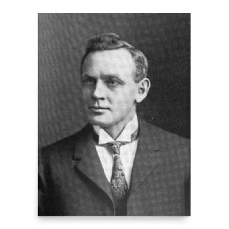 Frank Edgar Scobey poster print, in size 18x24 inches.