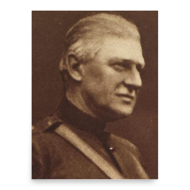 Frank Ellis Bamford poster print, in size 18x24 inches.