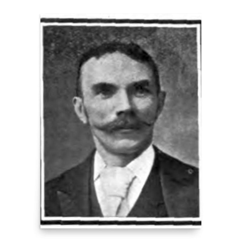 Frank Feller poster print, in size 18x24 inches.