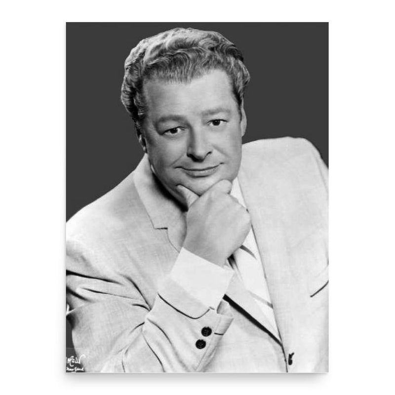 Frank Fontaine poster print, in size 18x24 inches.