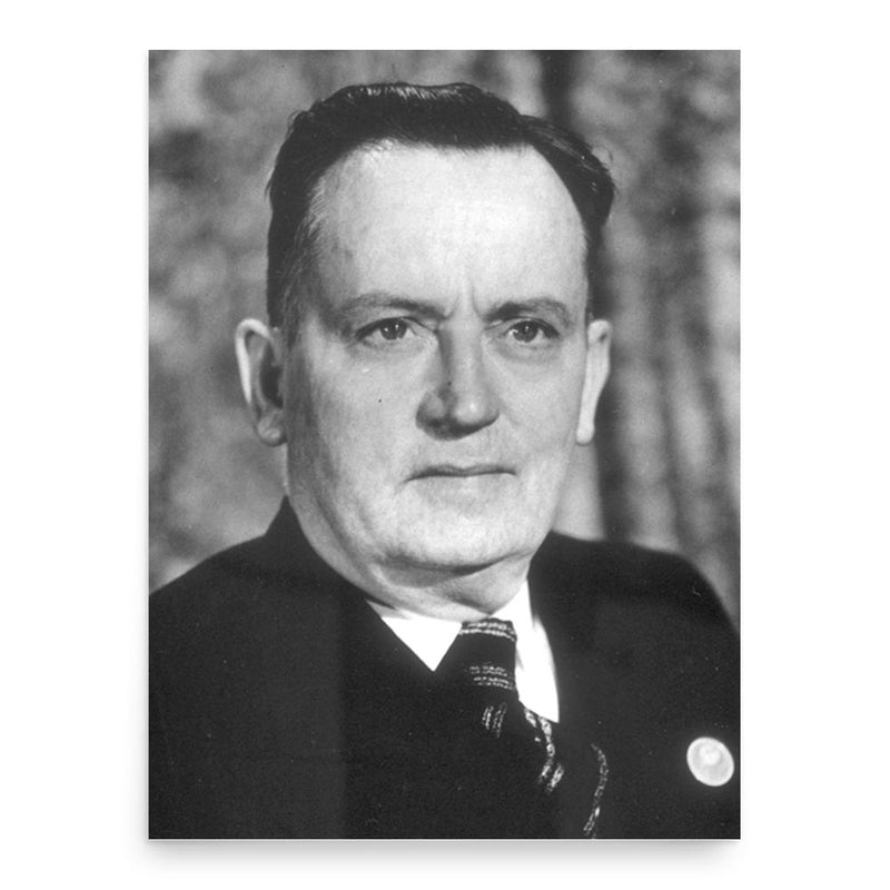 Frank Forde poster print, in size 18x24 inches.