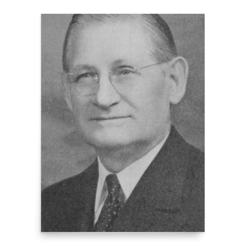 Frank Gaines Harris poster print, in size 18x24 inches.