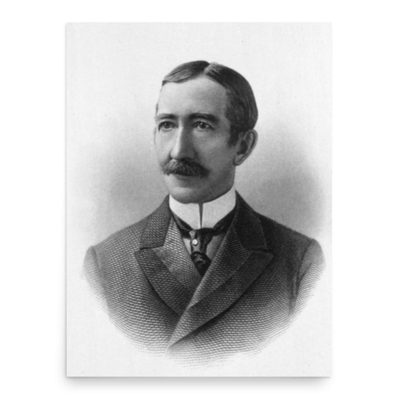 Frank Gay Clarke poster print, in size 18x24 inches.