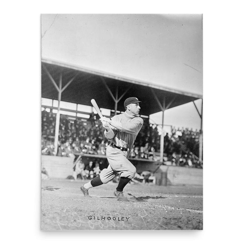 Frank Gilhooley poster print, in size 18x24 inches.