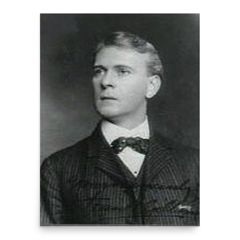 Frank Gillmore poster print, in size 18x24 inches.