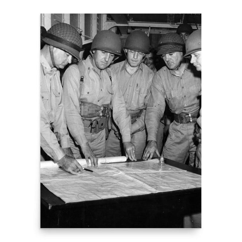 Frank Goettge poster print, in size 18x24 inches.