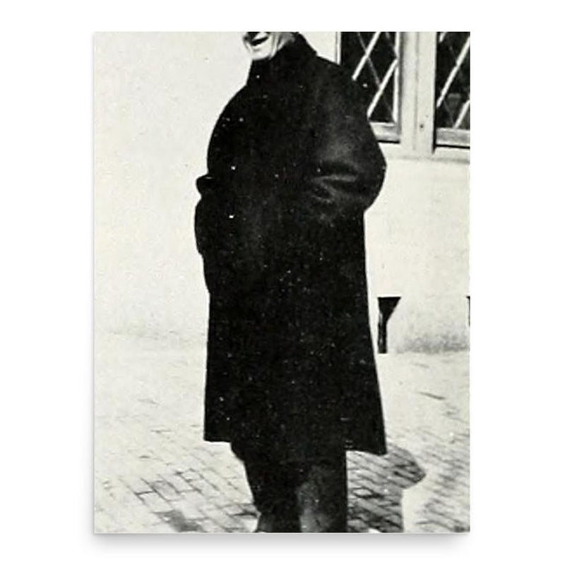 Frank Gorton poster print, in size 18x24 inches.