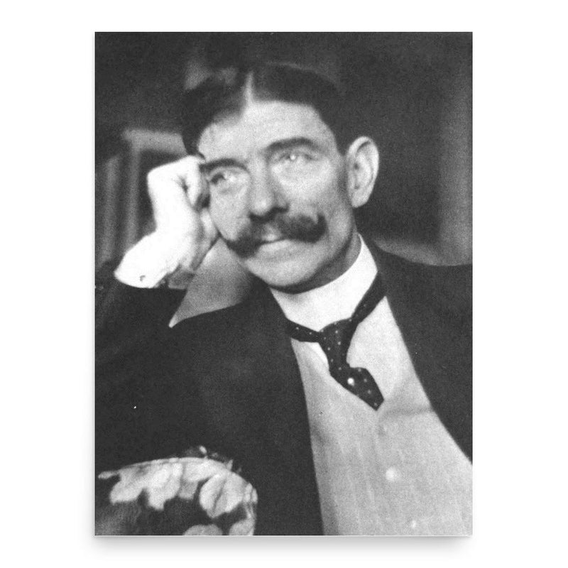 Frank Harris poster print, in size 18x24 inches.