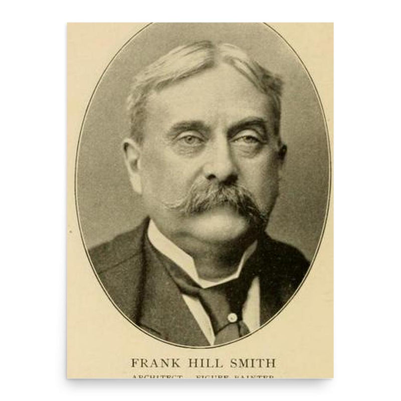 Frank Hill Smith poster print, in size 18x24 inches.