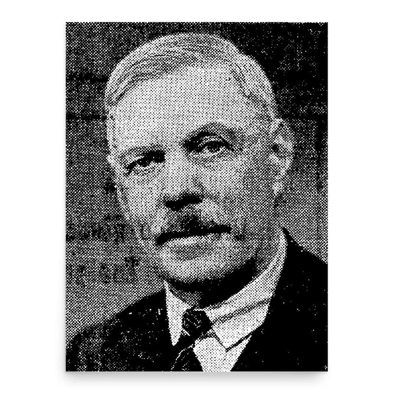 Frank Holdsworth poster print, in size 18x24 inches.