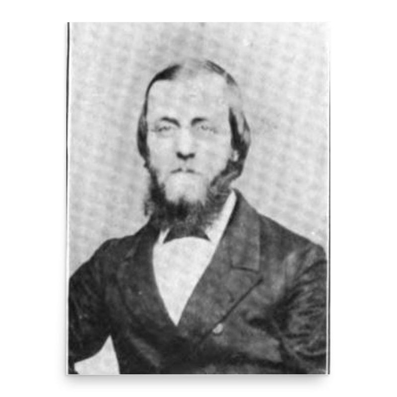 Frank Howe Bradley poster print, in size 18x24 inches.