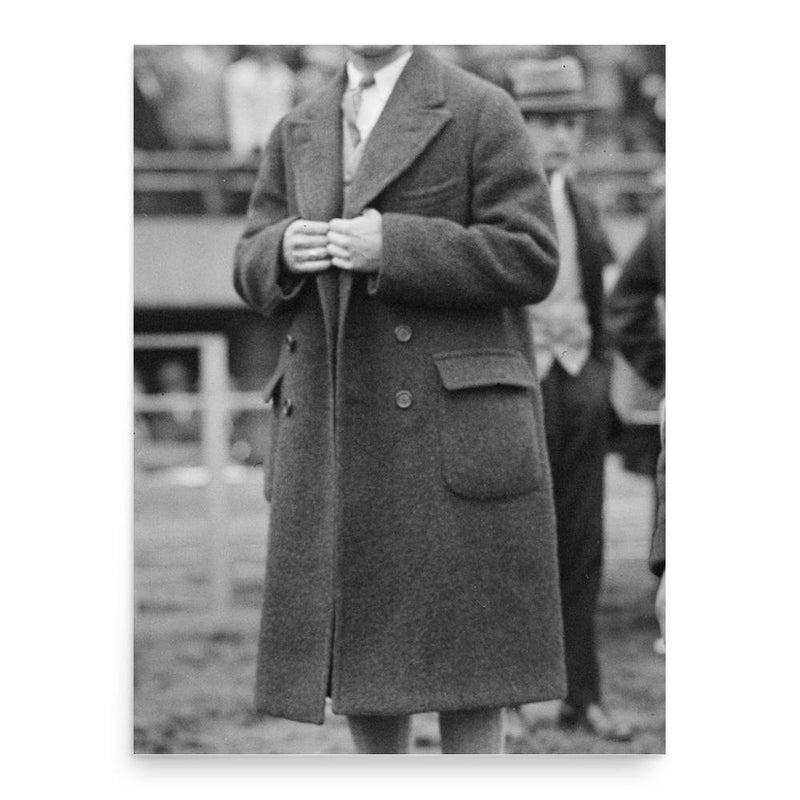 Frank Hussey poster print, in size 18x24 inches.