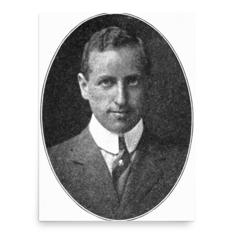 Frank Jones Sulloway poster print, in size 18x24 inches.