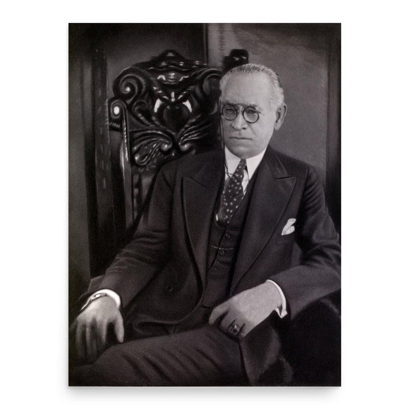 Frank Keenan poster print, in size 18x24 inches.