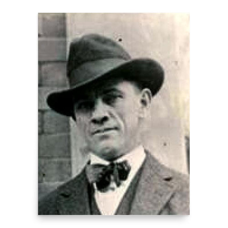 Frank Keeney poster print, in size 18x24 inches.