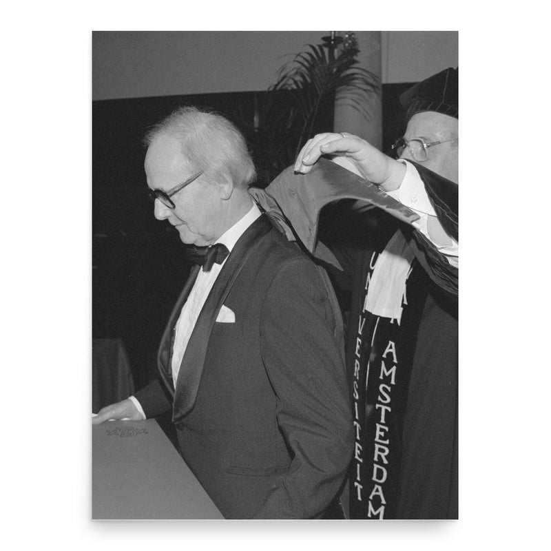 Frank Kermode poster print, in size 18x24 inches.