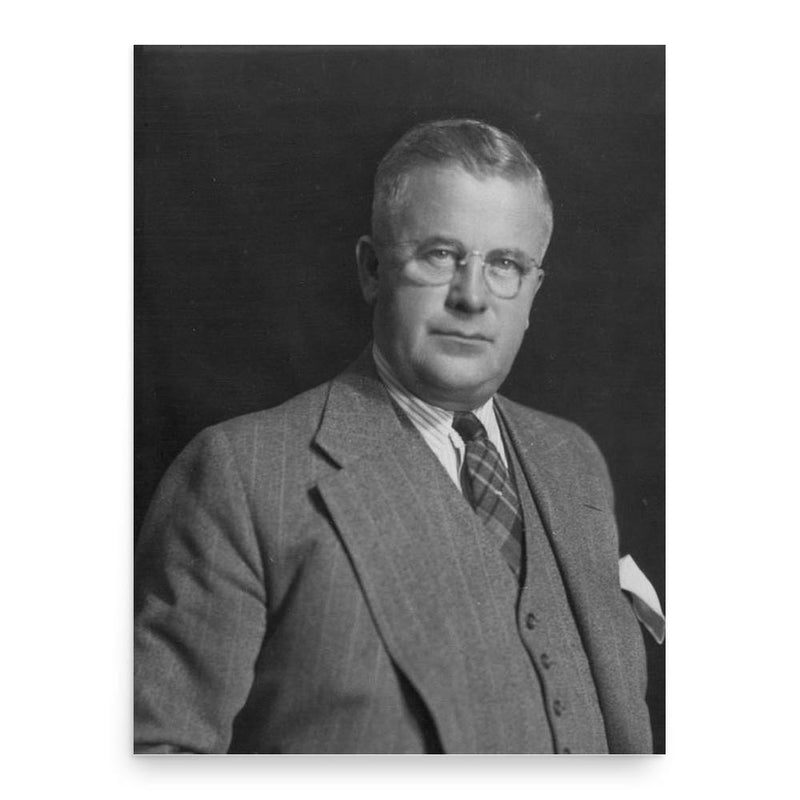 Frank Lennard poster print, in size 18x24 inches.