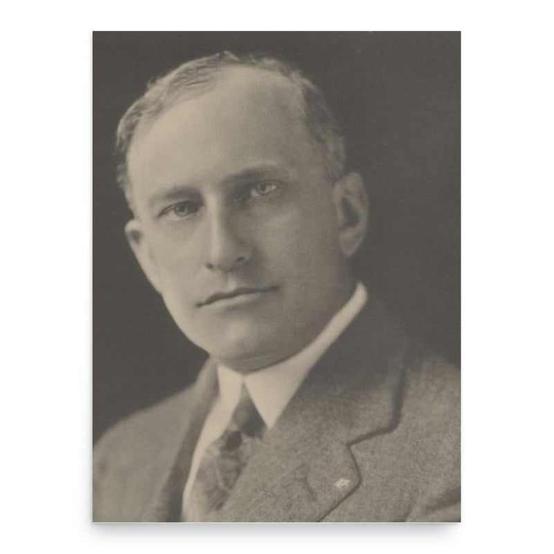 Frank Llewellyn Bowman poster print, in size 18x24 inches.