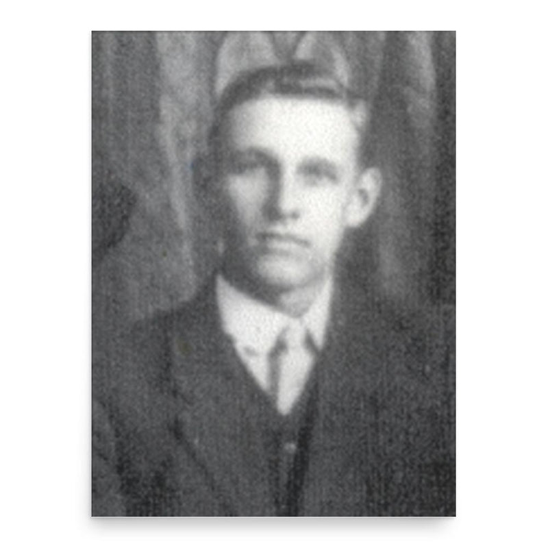 Frank Lugton poster print, in size 18x24 inches.