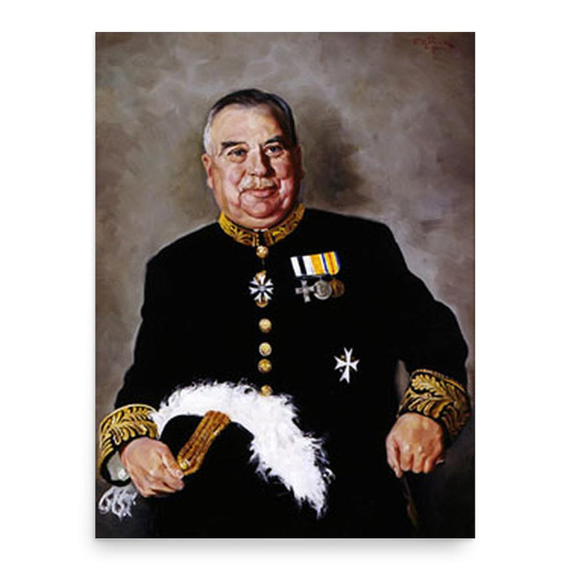 Frank Mackenzie Ross poster print, in size 18x24 inches.