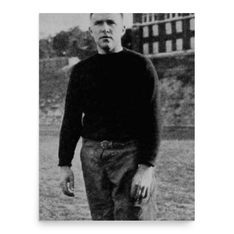 Frank Marty poster print, in size 18x24 inches.