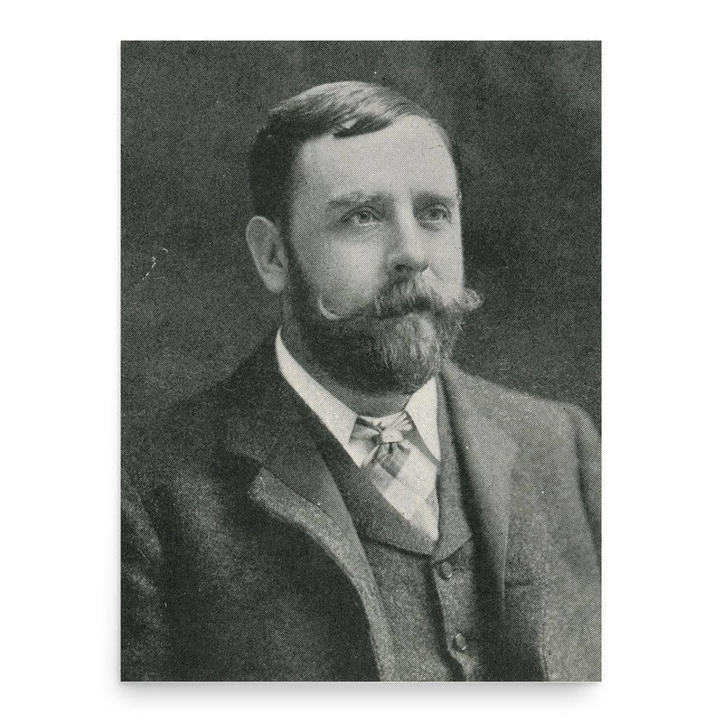 Frank Matcham poster print, in size 18x24 inches.