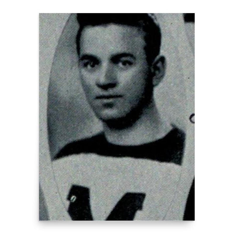 Frank Melong poster print, in size 18x24 inches.