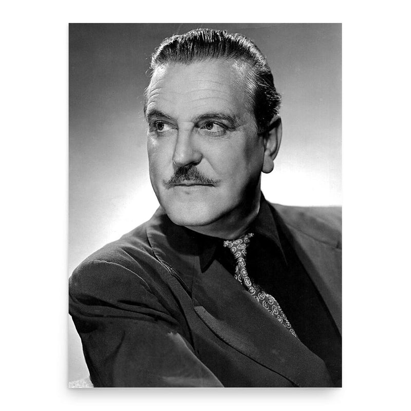 Frank Morgan poster print, in size 18x24 inches.
