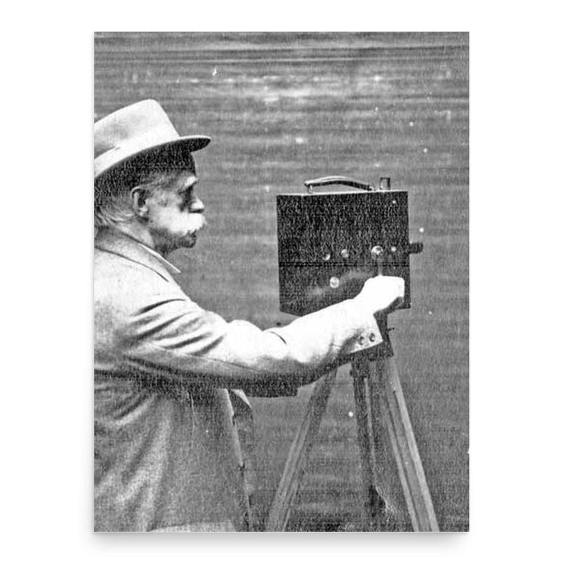 Frank Mottershaw poster print, in size 18x24 inches.