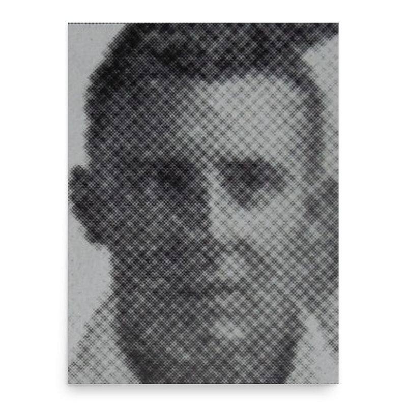 Frank Negri poster print, in size 18x24 inches.