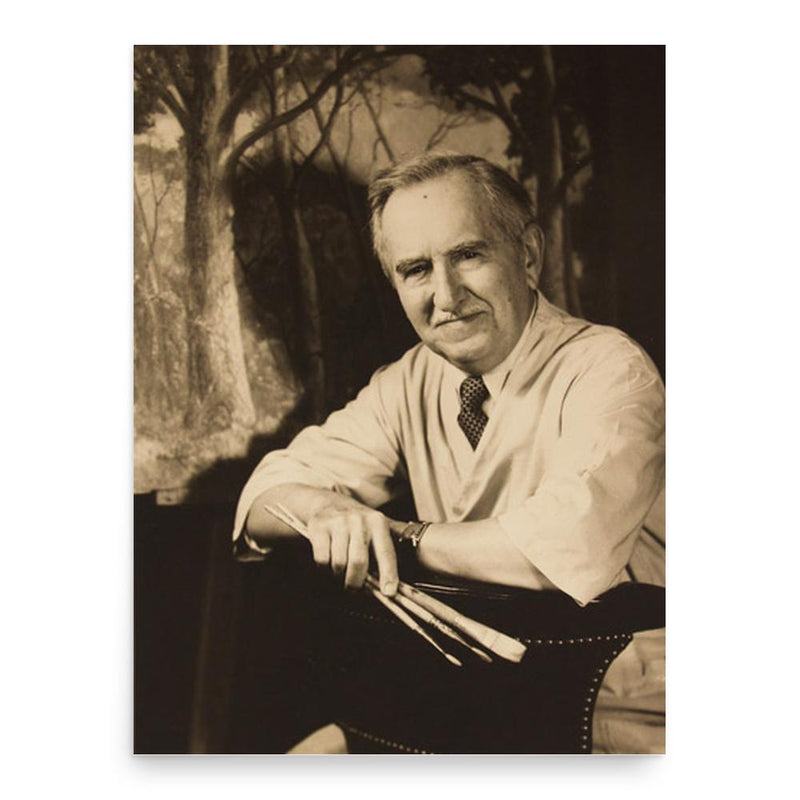 Frank Nuderscher poster print, in size 18x24 inches.